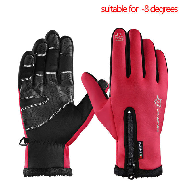 ANTI-SLIP WINTER GLOVES - THERMAL & WINDPROOF